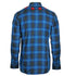 Givenchy Blue Check Star Detail Shirt 17F 6010 335 410 39